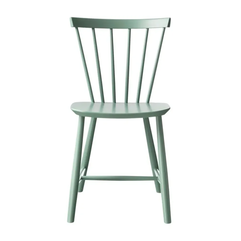 Silla J46, Beech dusty green painted*FDB Møbler Hot