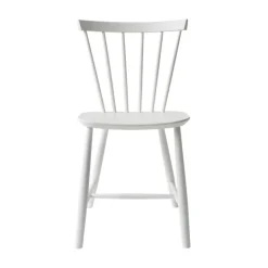 Silla J46, Beech white painted*FDB Møbler Outlet
