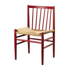 Silla J80, Beech-paper cord rubí*FDB Møbler Sale