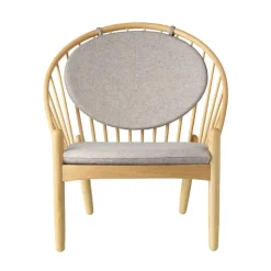 Silla J166 Jørna, Oak lacquered-light grey*FDB Møbler Online