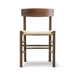 Silla J39, Nogal aceitado - trenzado natural*Fredericia Furniture