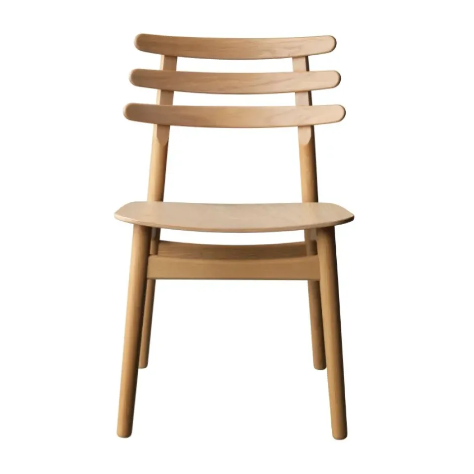 Silla J48, Oak nature lacquered-nature*FDB Møbler Outlet