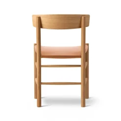 Silla J39, Roble aceitado-cuero Omni 307 cognac*Fredericia Furniture Outlet