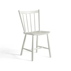 Silla J41, White lacquered beech*HAY Discount
