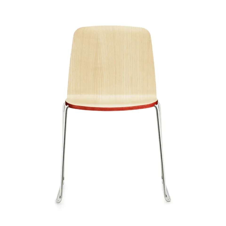 Silla Just, Fresno, chapa, canto negro, estructura negra*Normann Copenhagen Clearance