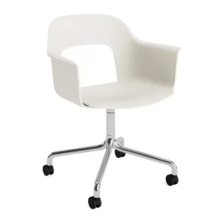 Silla Layout Armchair 261, Cream white-aluminio pulido*HAY Best