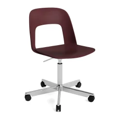Silla Layout Chair 141, Bordeaux-aluminio pulido*HAY Discount