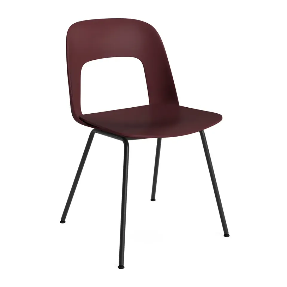 Silla Layout Chair 111, Bordeaux-black*HAY Best