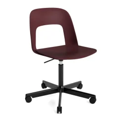 Silla Layout Chair 141, Bordeaux-black*HAY Best