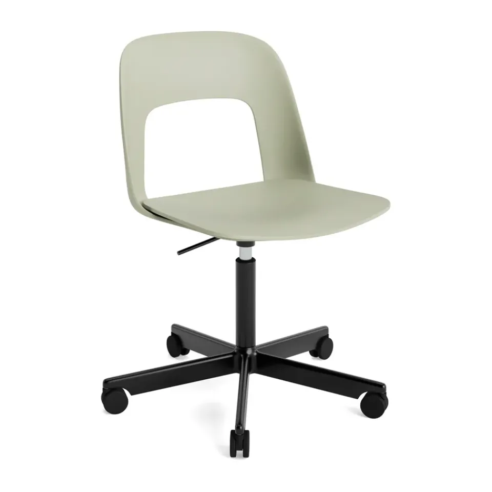 Silla Layout Chair 141, Bottle green-black*HAY Best
