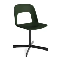 Silla Layout Chair 131, Bottle green-black*HAY New
