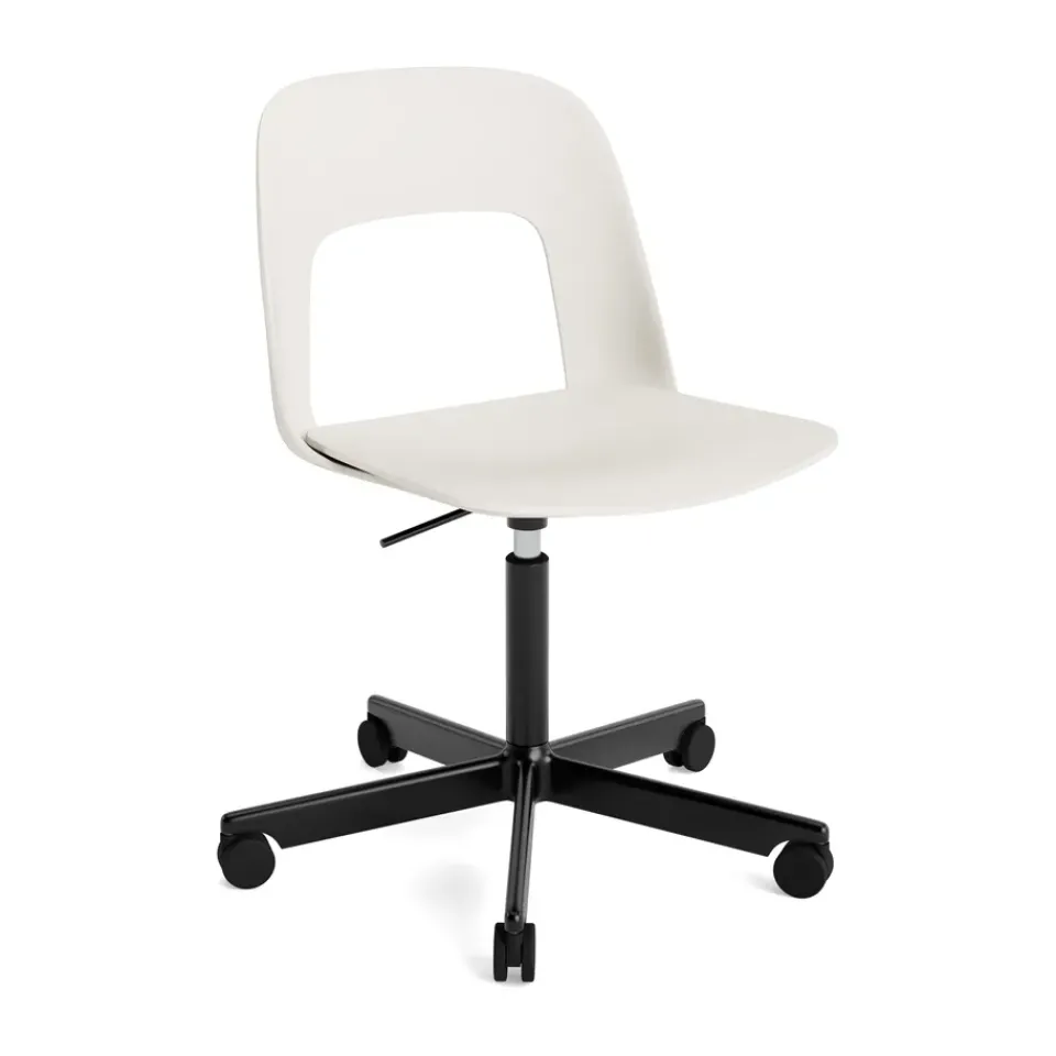 Silla Layout Chair 141, Cream white-black*HAY Clearance
