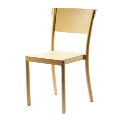 Silla Light & Easy, Fresno-white-asiento chapado*Gärsnäs New
