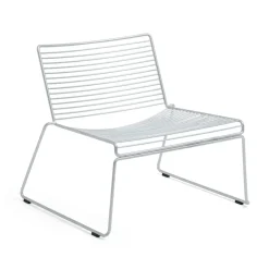 Silla lounge Hee sled base, Galvanized*HAY Online
