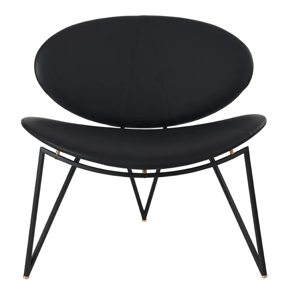 Silla lounge Semper, Black-black*AYTM Outlet