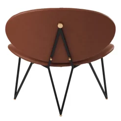 Silla lounge Semper, Black-cognac*AYTM Best