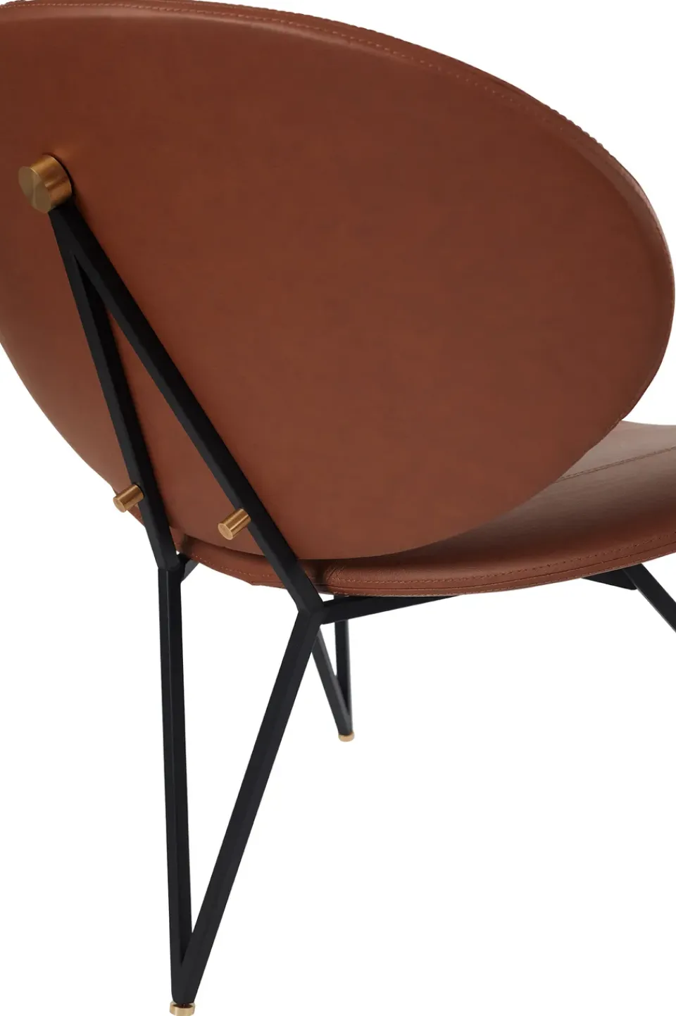 Silla lounge Semper, Black-cognac*AYTM Best