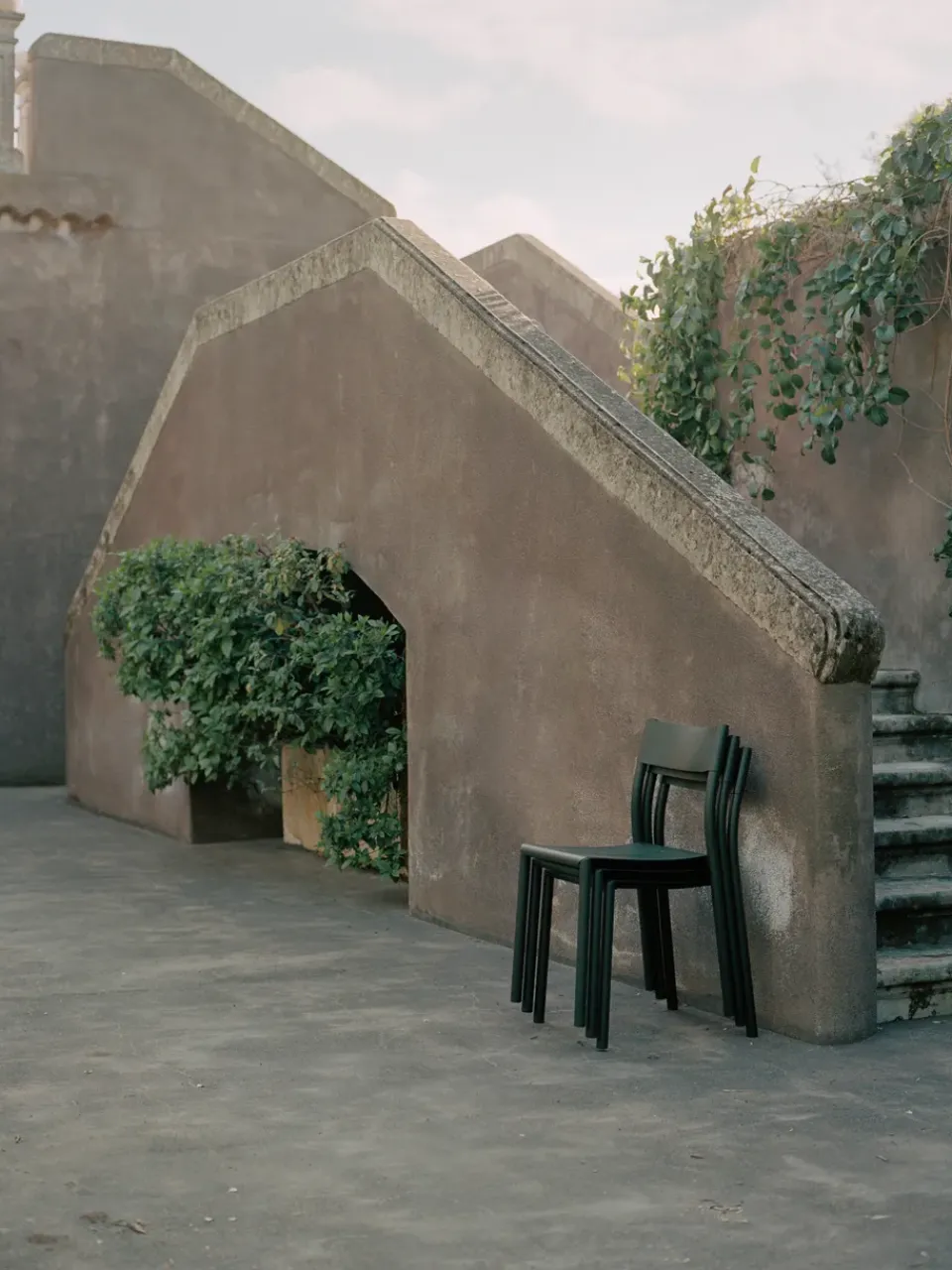 Silla May Chair Outdoor, Dark Green*New Works
