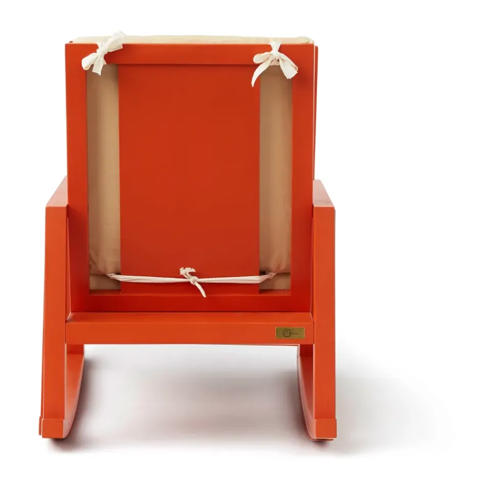 Silla mecedora Carl Larsson, Orange-natur*Kid's Concept New