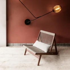 Silla MR01 Initial Chair, nogal aceitado*GUBI