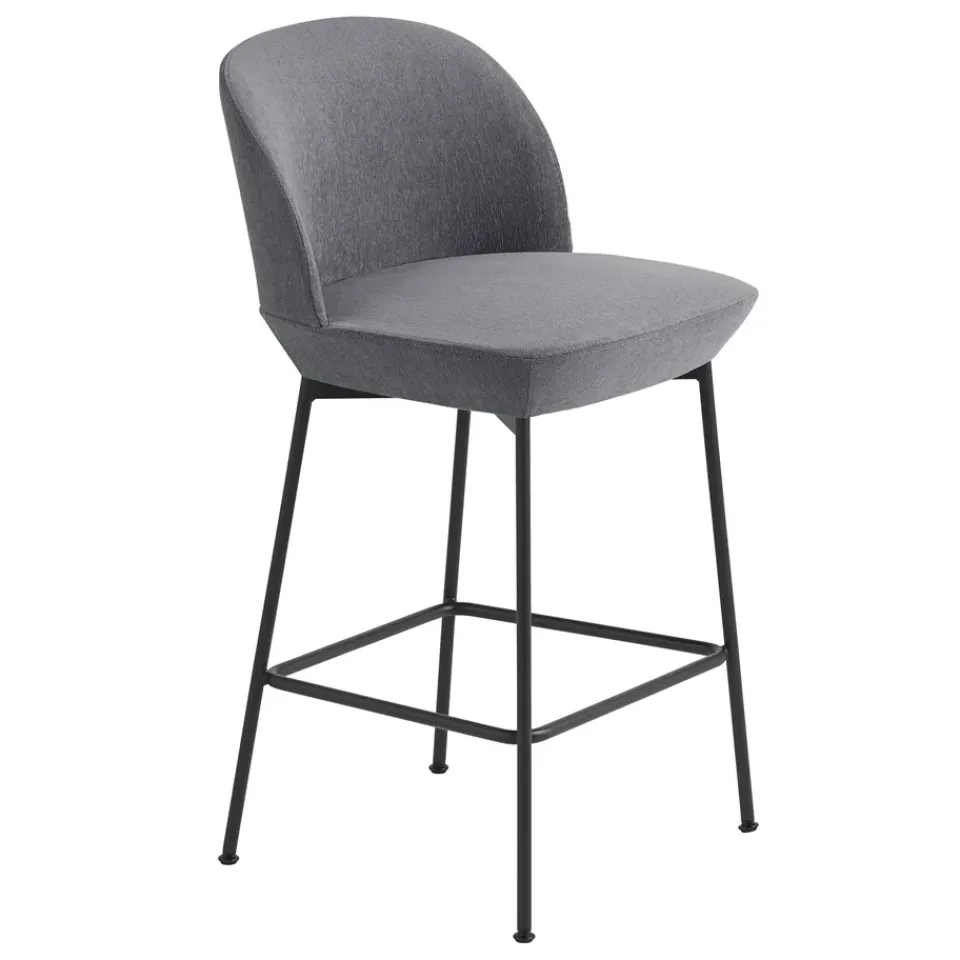 Silla Oslo Counter 65 cm, Still 161-Anthracite black*Muuto