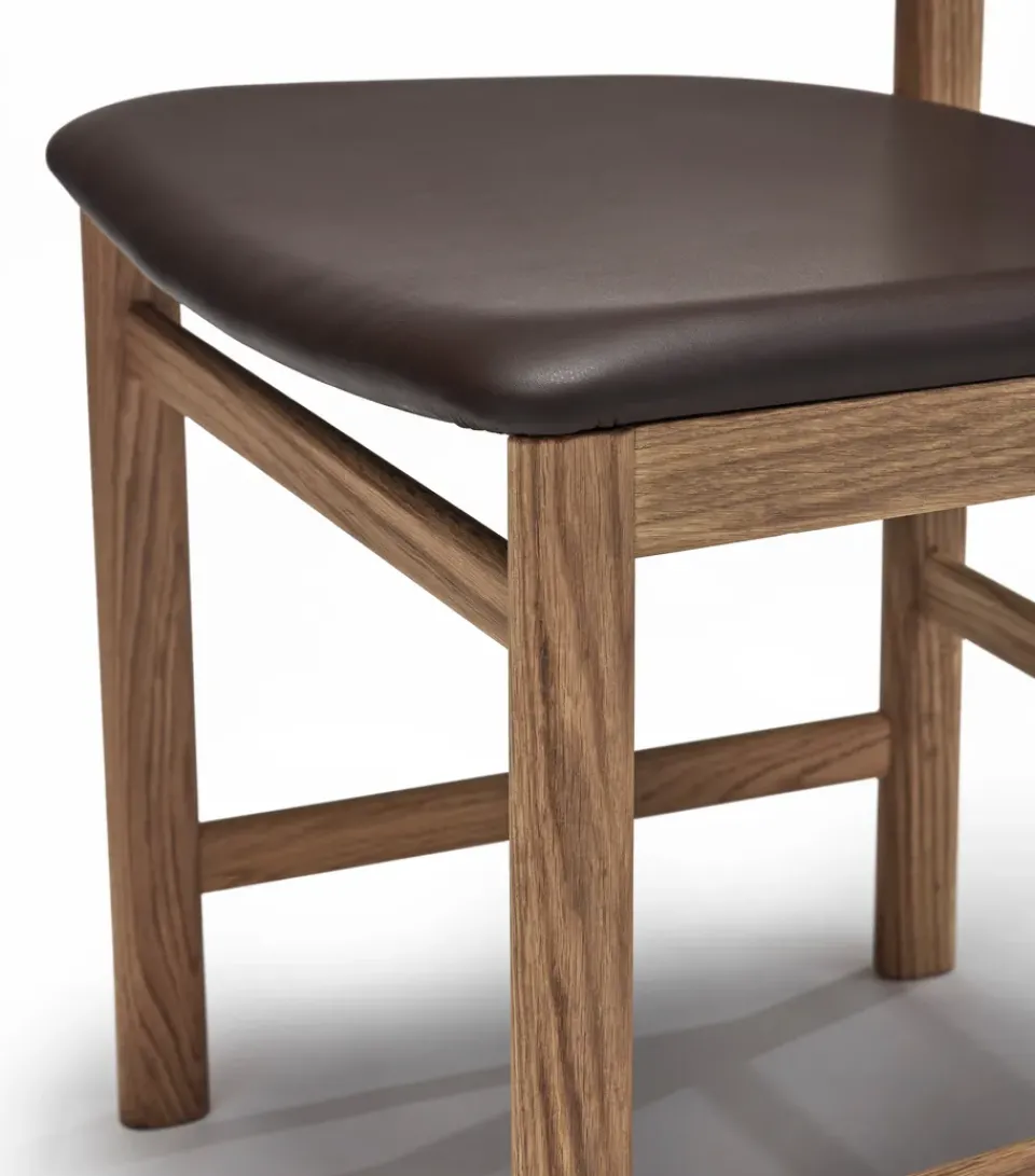 Silla Pal, Roble natural aceitado-Elmosoft 93129*Stolab Outlet