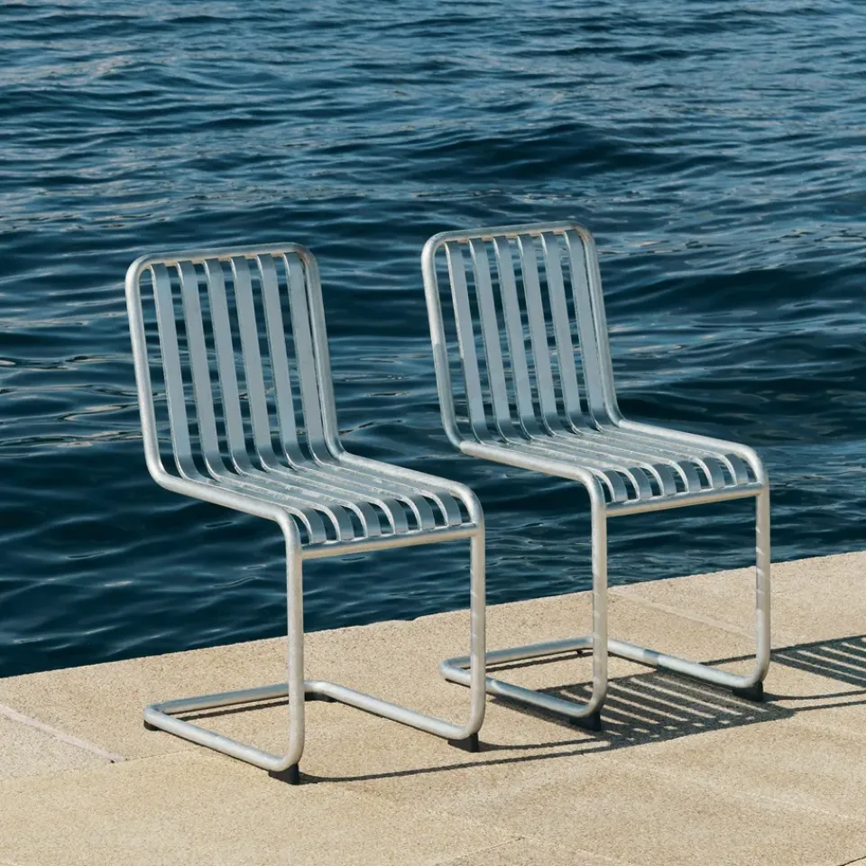 Silla Palissade Cantilever , Acero galvanizado en caliente*HAY Outlet