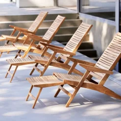 Silla para sol Flip, Teak*Cane-line Clearance