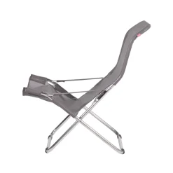 Silla para tomar el sol Fiesta, Tela continente, estructura de aluminio*Fiam Outlet