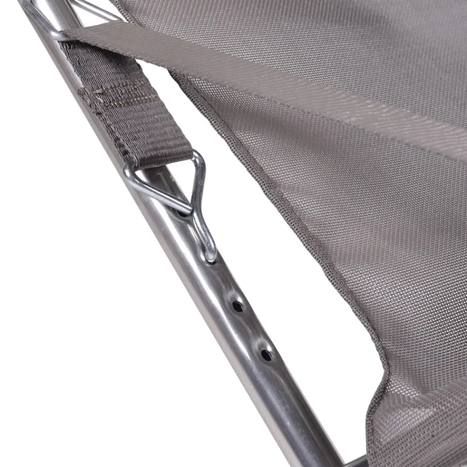 Silla para tomar el sol Fiesta, Tela continente, estructura de aluminio*Fiam Outlet