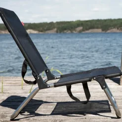 Silla para tomar el sol Quick, Textaline black, estructura de aluminio*Fiam Sale