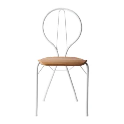 Silla Pia, Soporte de acero lacado - roble aceitado*Gärsnäs Online