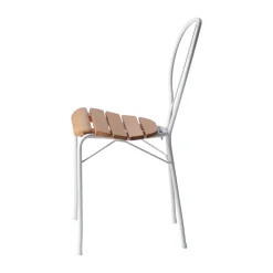 Silla Pia, Soporte de acero lacado - roble aceitado*Gärsnäs Online