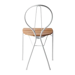 Silla Pia, Soporte de acero lacado - roble aceitado*Gärsnäs Online