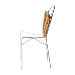 Silla Pia, Soporte de acero lacado - roble aceitado*Gärsnäs Online