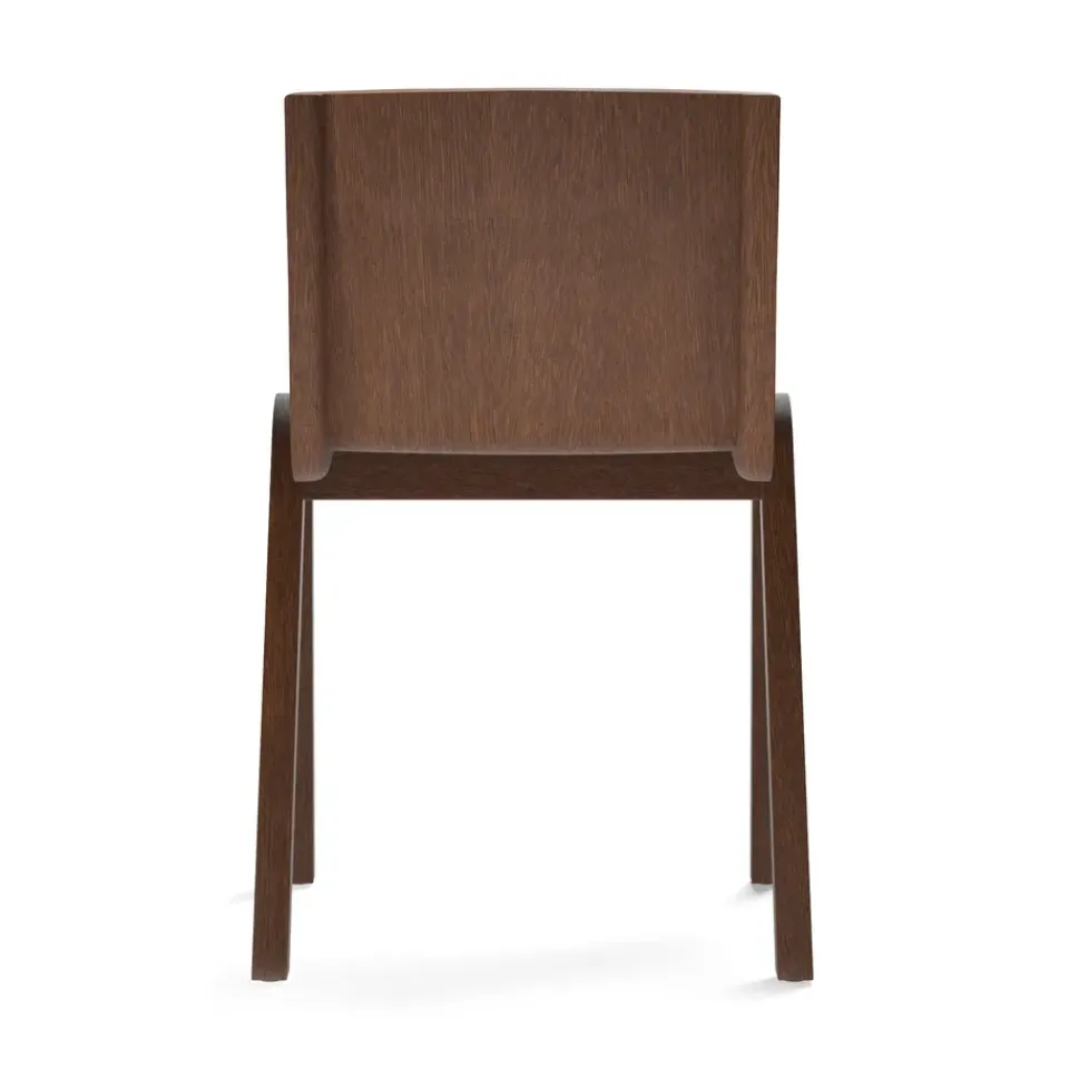 Silla Ready con asiento tapizado, Red oak-Audo Bouclé 02*Audo Copenhagen Outlet