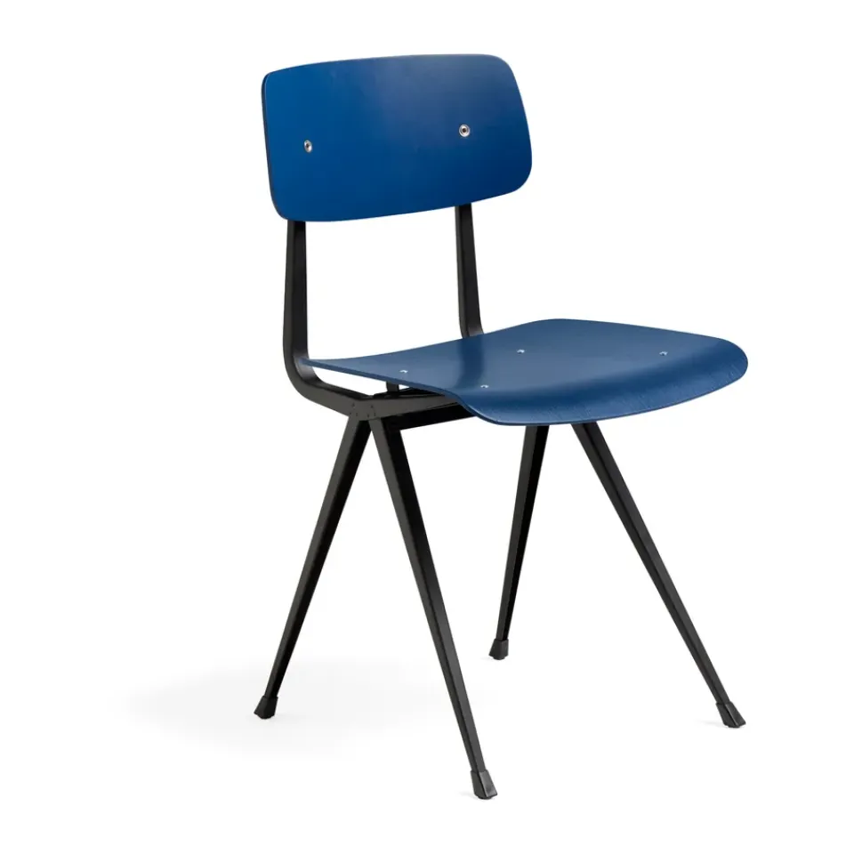 Silla Result, oscuro-base de acero negro*HAY New