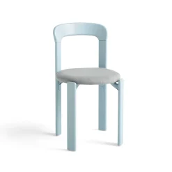 Silla Rey tapizada, Steelcut Trio 113 slate blue*HAY Discount