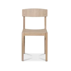 Silla Rod, Roble encerado blanco*Mavis Online