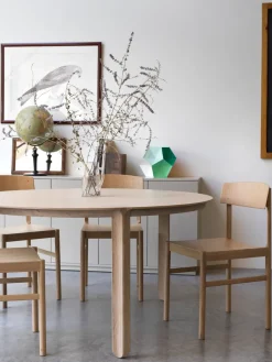 Silla Rod, Roble encerado blanco*Mavis Online