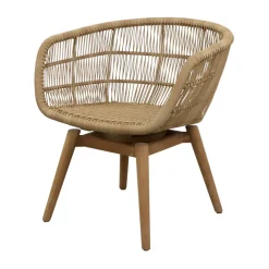Silla Stay swivel, Natural (Weave)*Cane-line Discount
