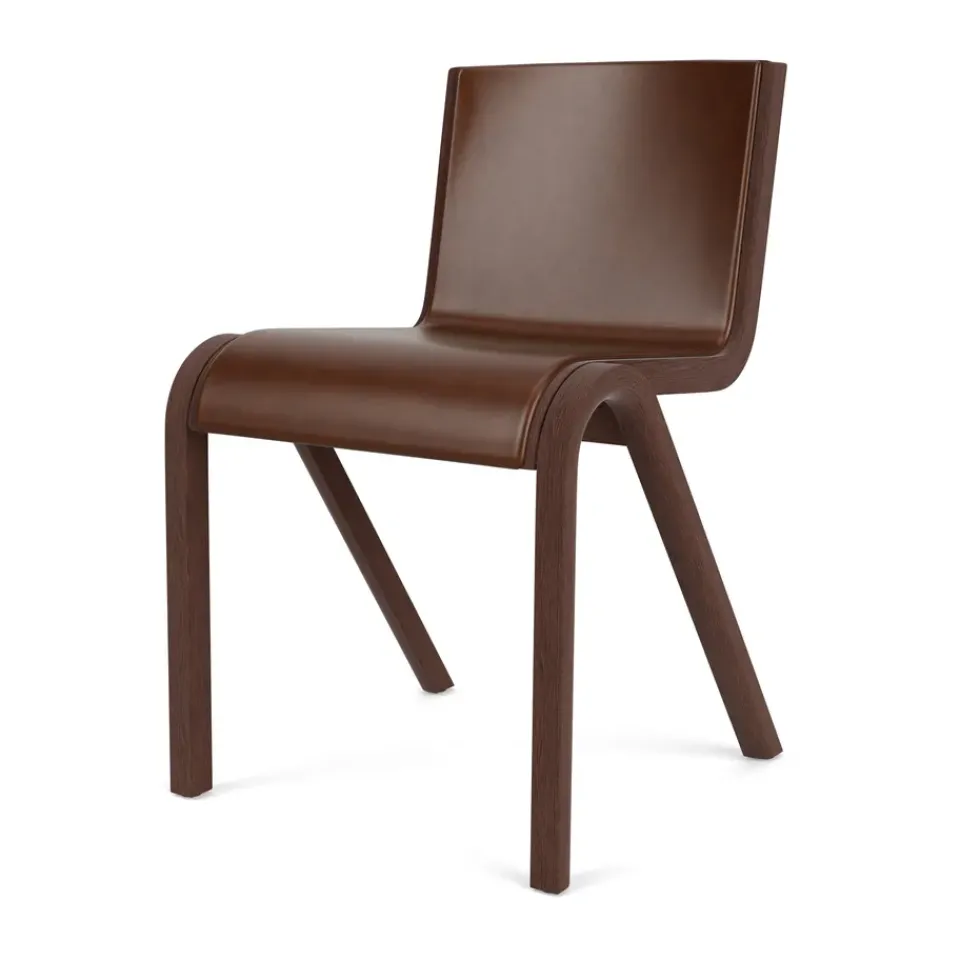 Silla tapizada Ready, Red oak-Dakar 0329 Brown*Audo Copenhagen Best