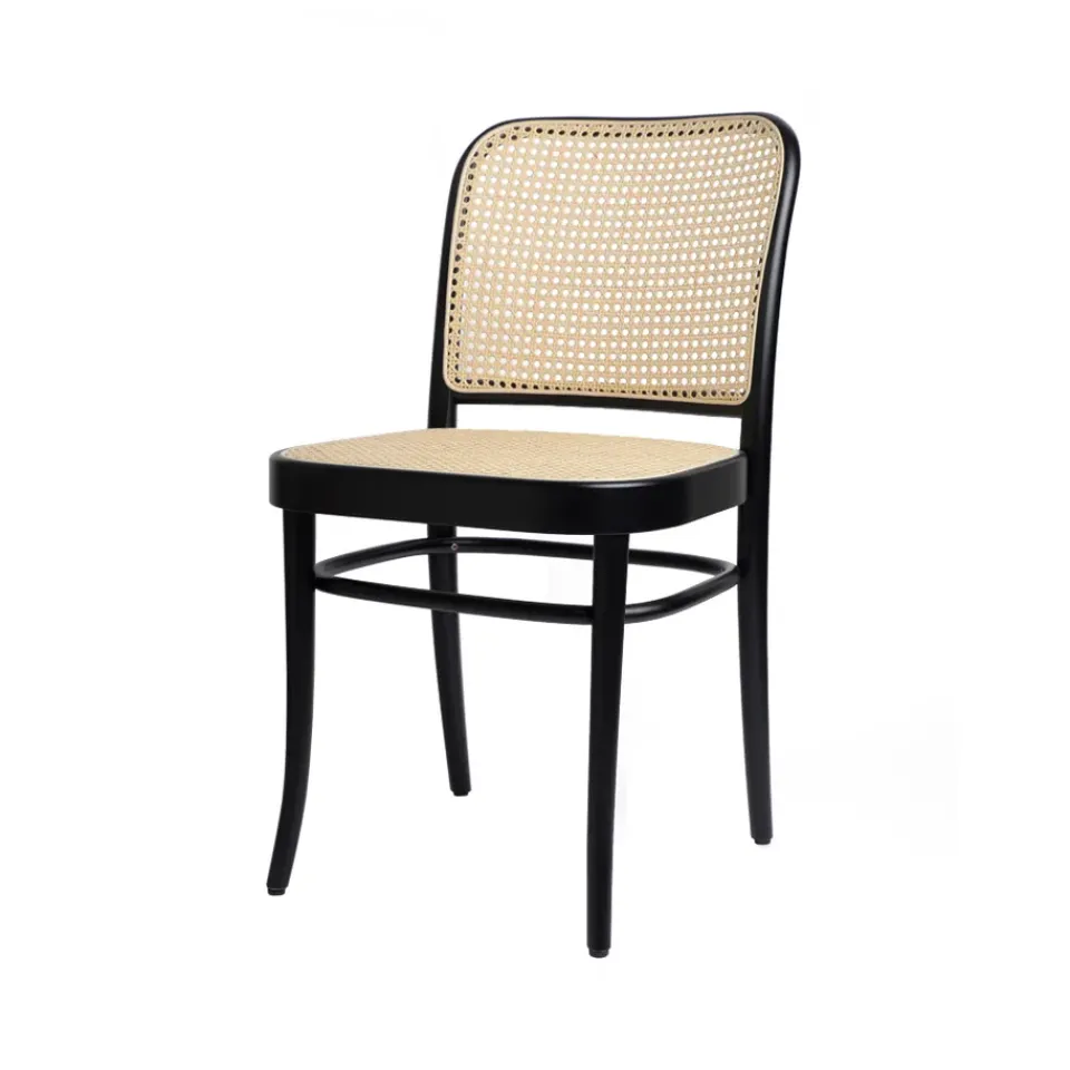 Silla no.811 ratán, Barniz B123-asiento ratán New Rotting*TON
