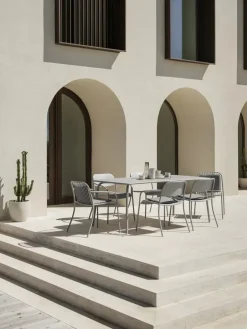 Silla YUA Chair, Silk grey*Blomus Online