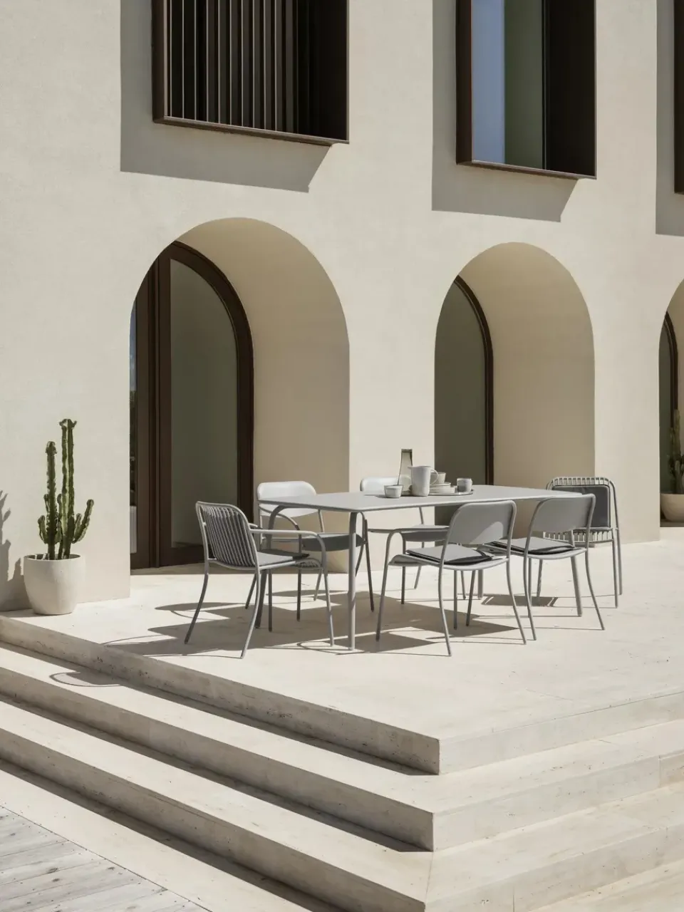 Silla YUA Chair, Silk grey*Blomus Online
