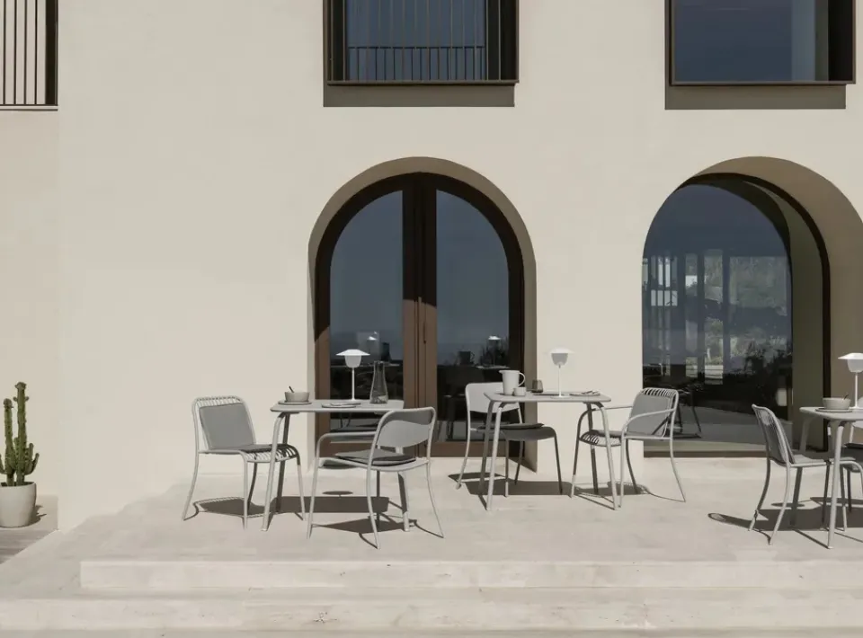 Silla YUA Chair, Silk grey*Blomus Online