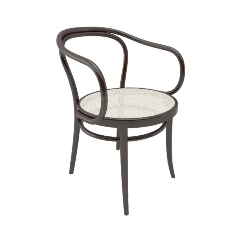 Sillón asiento de mimbre no.30, Coffee B4-asiento ratán New Rotting*TON Discount