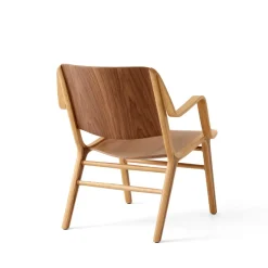 Sillón con reposabrazos AX HM11 Lounge Chair, Walnut-oak*&Tradition Discount