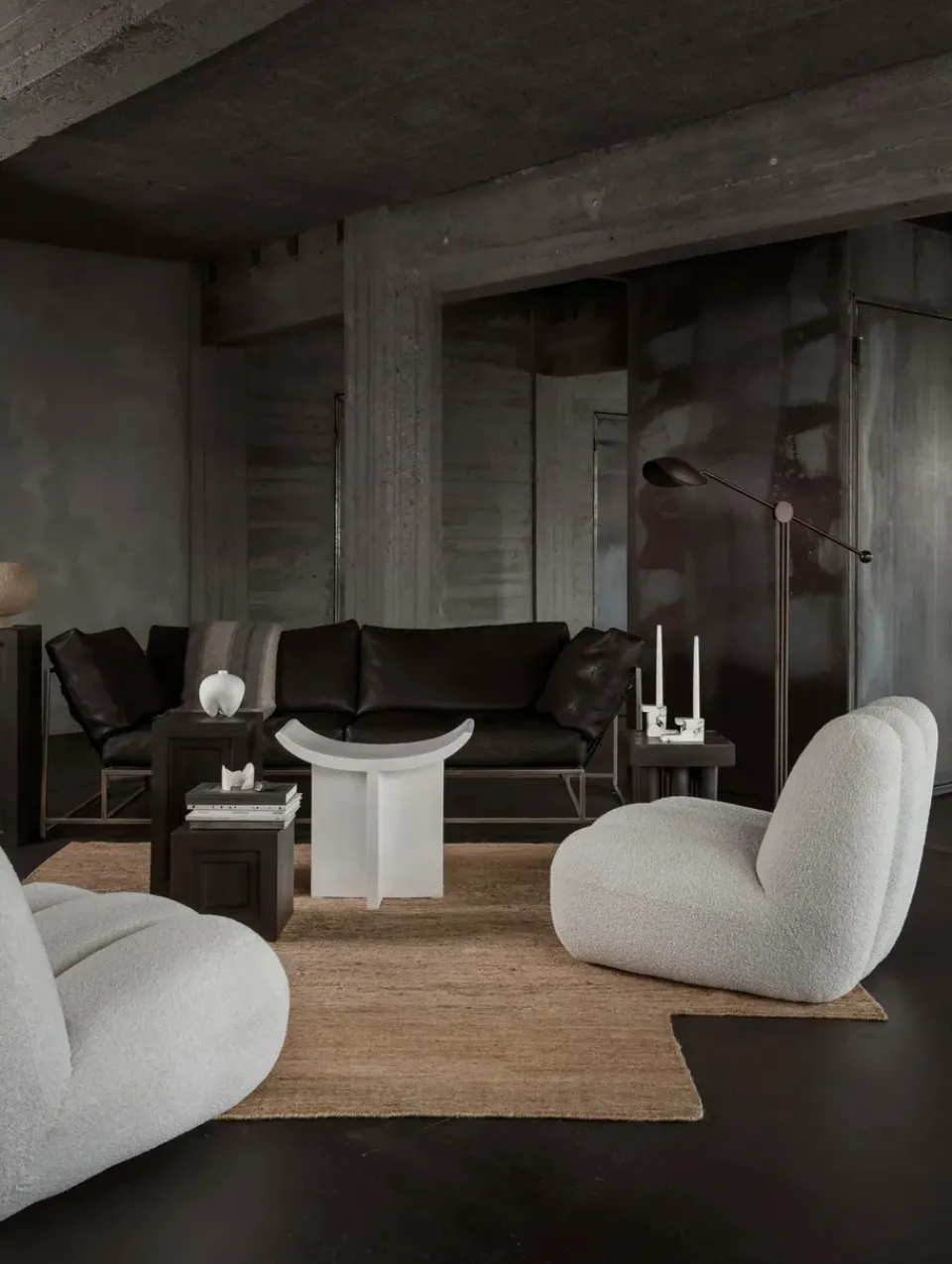 Sillón de jardín Toe bouclé, off-white*101 Copenhagen Sale