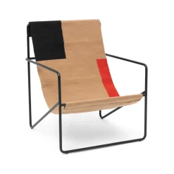 Sillón Desert, Btapa, base negra*Ferm Living Outlet